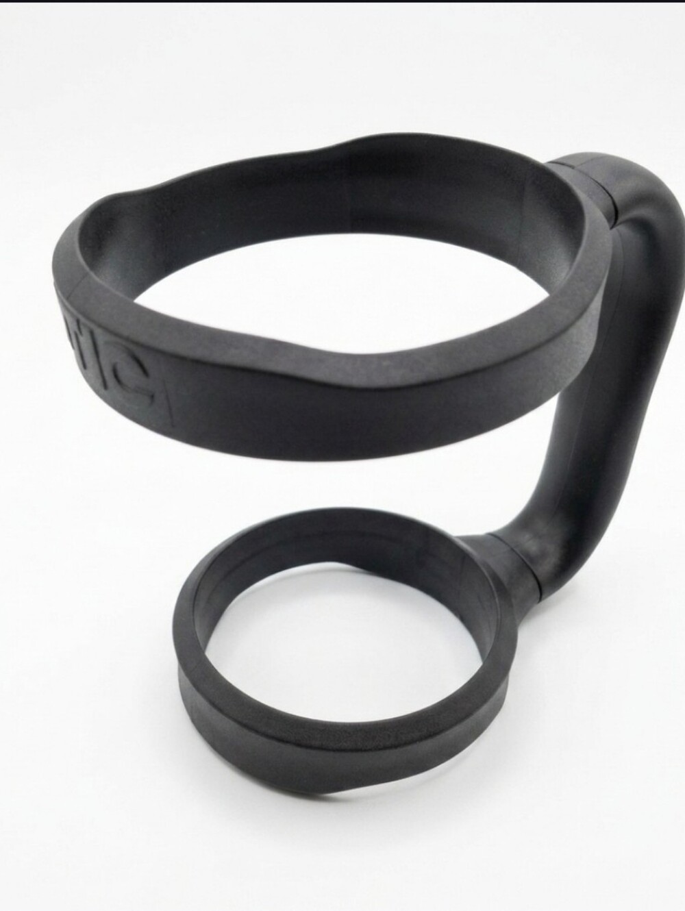 RTIC 30oz Tumbler Black Double Ring Handle